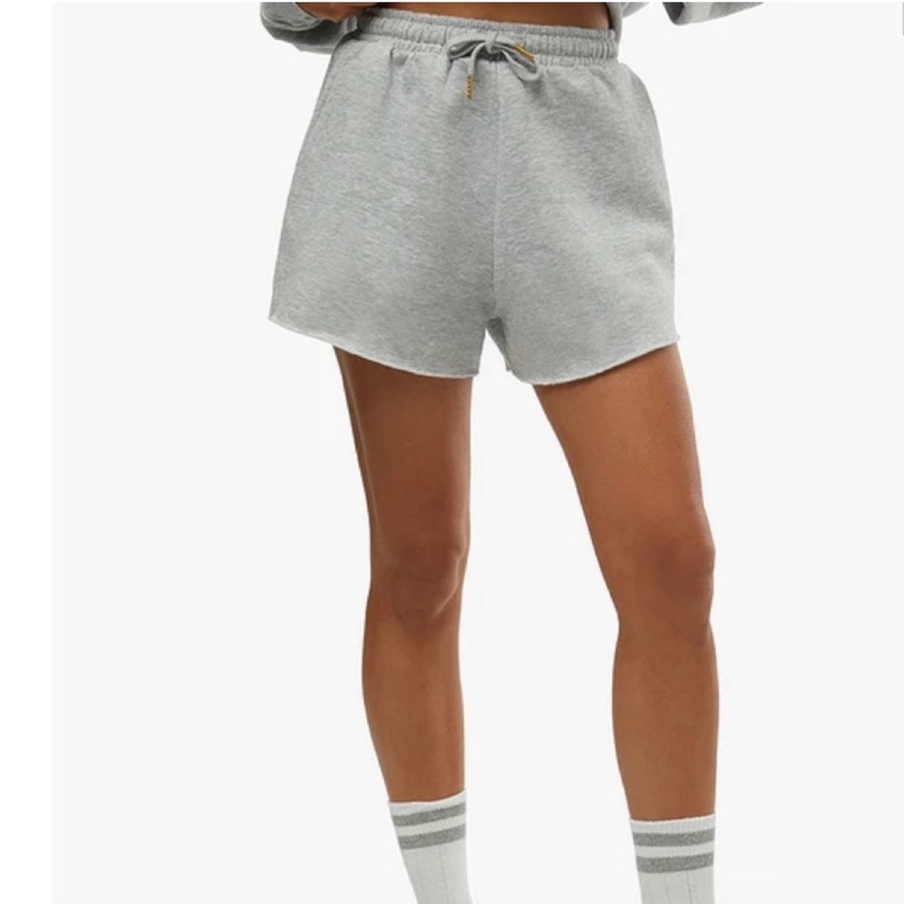 NWT We Wore What Pull on Sweat Shorts in Black - Small - Picture 4 of 4
